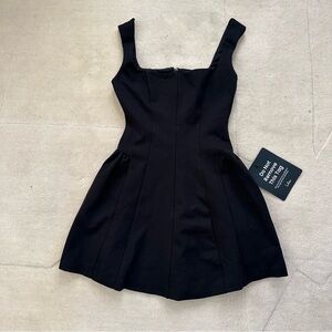 Lulu's Classic Black Mini Dress